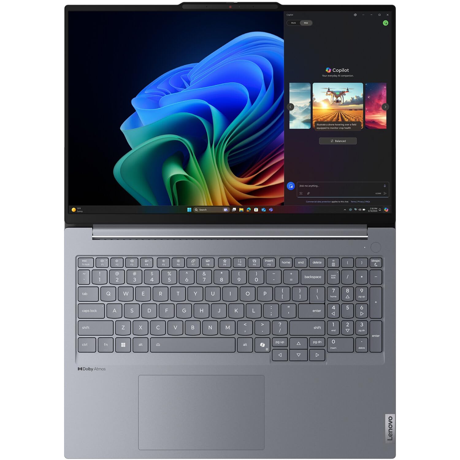 Amazon.com: Lenovo ThinkBook 16 Gen 7 Copilot +PC